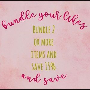 📦 BUNDLE and Save! 💲